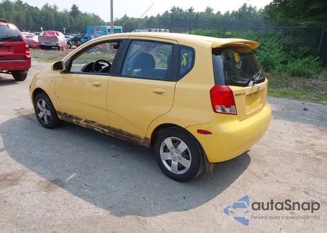 2006 Chevrolet Aveo Ls from USA, damaged, VIN KL1TD66656B542537